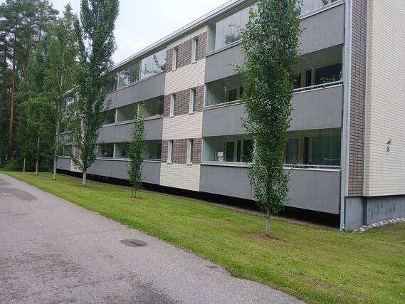 Rental Lappeenranta Voisalmi 2 rooms Julkisivu Voisalmentieltä