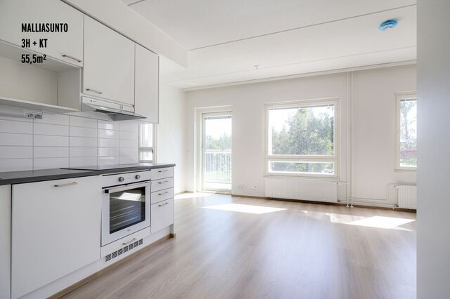 Rental Espoo Leppävaara 3 rooms Kampanja