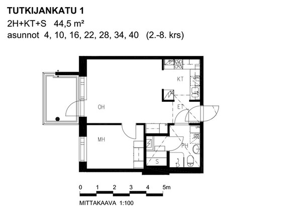 Asumisoikeusasunto Tampere Hervanta Kaksio