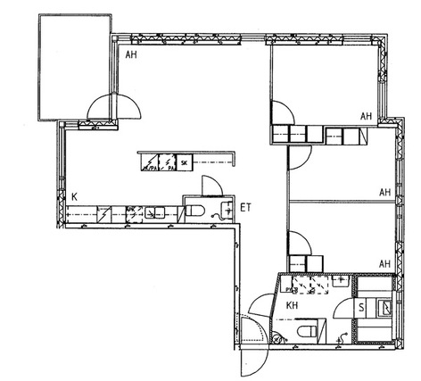 Right of occupancy apartment Helsinki Pitäjänmäki 4 rooms