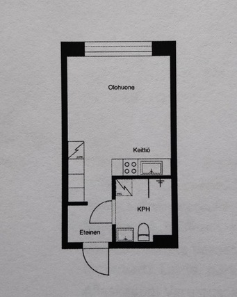 Rental Turku Kakolanmäki 1 room