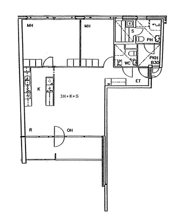 Right of occupancy apartment Espoo Kivenlahti 3 rooms