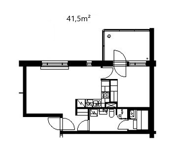 Rental Helsinki Herttoniemenranta 2 rooms Julkisivukuva