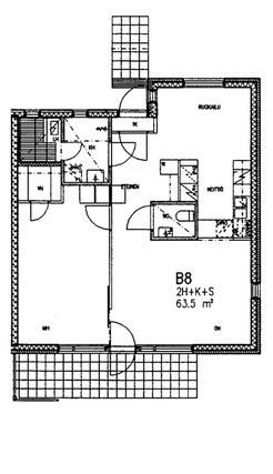 Right of occupancy apartment Helsinki Tapaninkylä 2 rooms