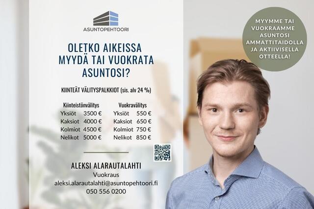 Autohallipaikka Tampere Keskusta