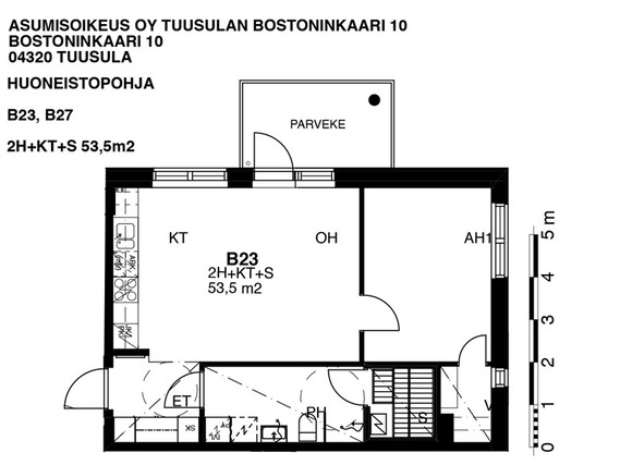 Asumisoikeusasunto Tuusula  Kaksio