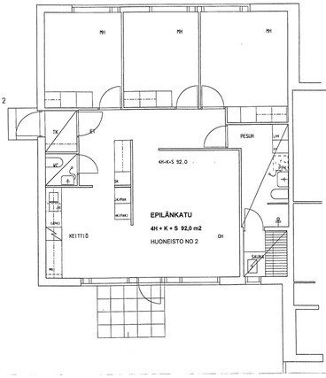 Right of occupancy apartment Tampere Epilänharju 4 rooms