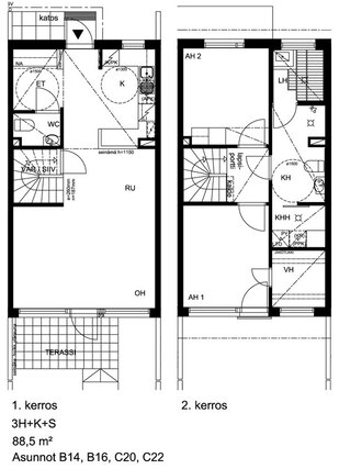 Asumisoikeusasunto Turku Mälikkälä 3 huonetta