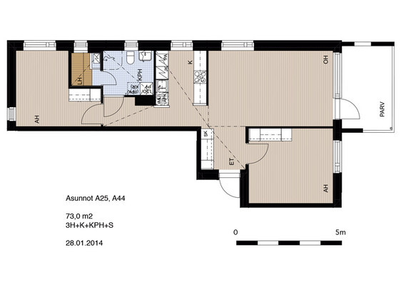 Right of occupancy apartment Porvoo Hornhattula 3 rooms