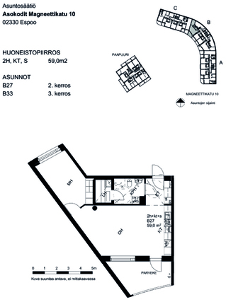 Rental Espoo Saunalahti 2 rooms