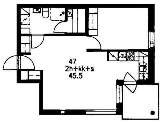 Right of occupancy apartment Helsinki Vuosaari 2 rooms