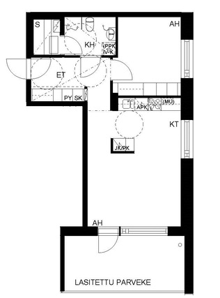 Right of occupancy apartment Vantaa Rekola 2 rooms