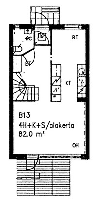 Vuokra-asunto Espoo Karakallio 4 huonetta