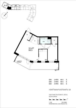 Right of occupancy apartment Espoo Suurpelto 3 rooms