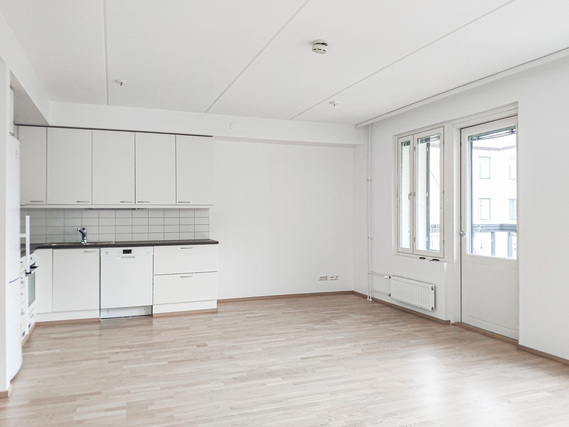 Rental Kerava Keskusta 2 rooms Neljännen kerroksen hyvä pohjainen kaksio, lasitetulla parvekkeella.