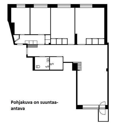 Vuokra-asunto Oulu Keskusta 4 huonetta