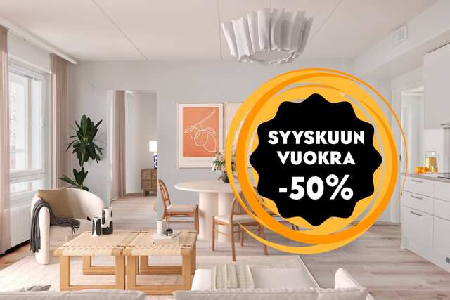 Rental Vantaa Tikkurila 3 rooms