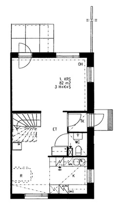 Right of occupancy apartment Nurmijärvi Kirkonkylä 3 rooms