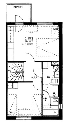 Right of occupancy apartment Nurmijärvi Kirkonkylä 3 rooms