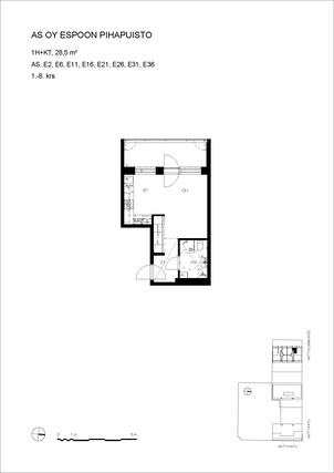 Rental Espoo Niittykumpu 1 room