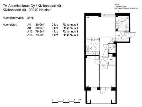 Right of occupancy apartment Helsinki Mellunkylä 3 rooms