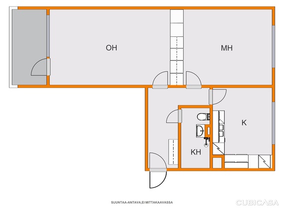 Rental Lohja Anttila 2 rooms Kampanja