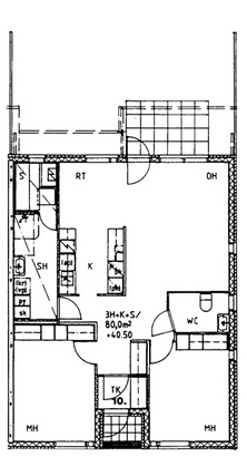 Right of occupancy apartment Espoo Lintuvaara 3 rooms