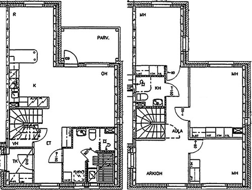 Rental Oulu Toppila 4 rooms