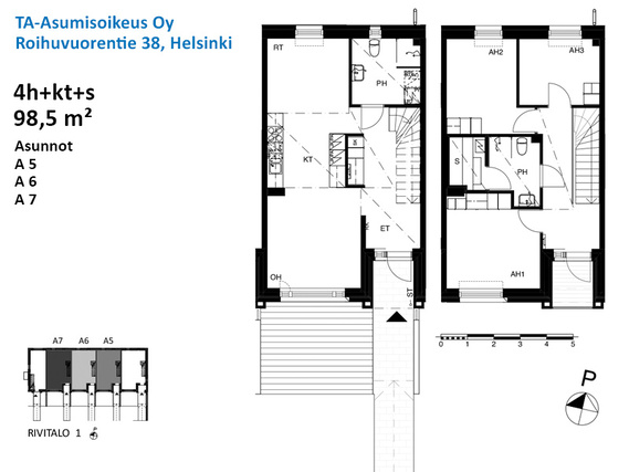 Asumisoikeusasunto Helsinki Herttoniemi 4 huonetta