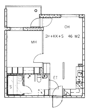 Rental Espoo Kilo 2 rooms