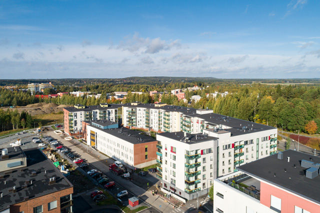 Vuokra-asunto Tampere Niemenranta Kaksio Julkisivu