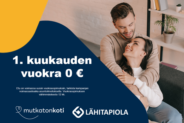 Vuokra-asunto Vantaa Hiekkaharju Yksiö Kampanja