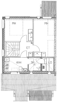 Right of occupancy apartment Rovaniemi Vennivaara 4 rooms