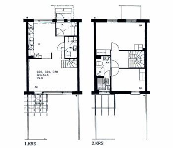 Right of occupancy apartment Kirkkonummi Laajakallio 3 rooms