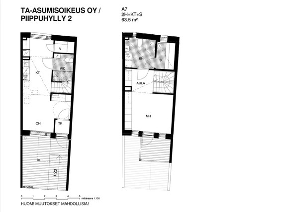 Right of occupancy apartment Helsinki Vuosaari 2 rooms