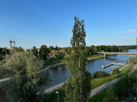 Vuokra-asunto Lempäälä Keskusta Kaksio Kuva huoneiston parvekkeelta