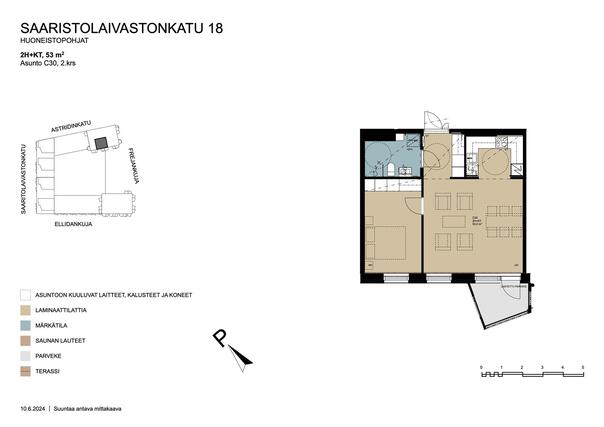 Asumisoikeusasunto Helsinki Kruunuvuorenranta Kaksio