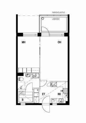 Rental Espoo Saunalahti 2 rooms