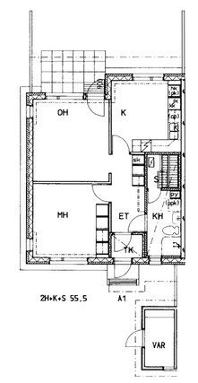 Right of occupancy apartment Oulu Pateniemi 2 rooms