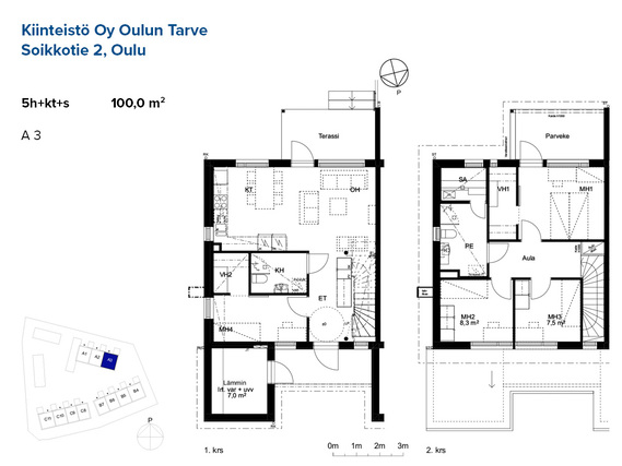 Rental Oulu Korvenkylä 5 +