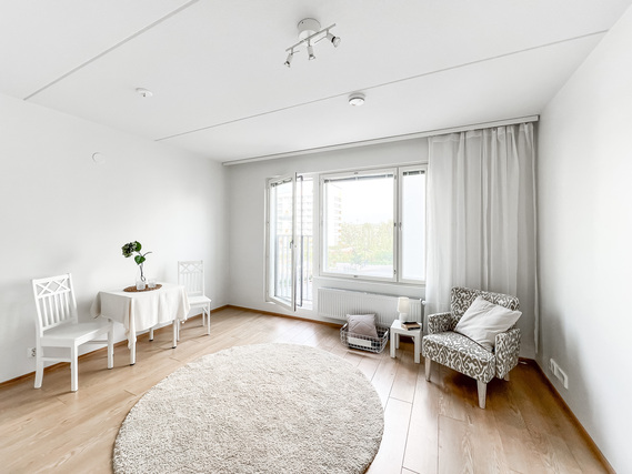 Rental Espoo Vermonniitty 1 room Modernia asumista vuonna 2019 valmistuneessa talo