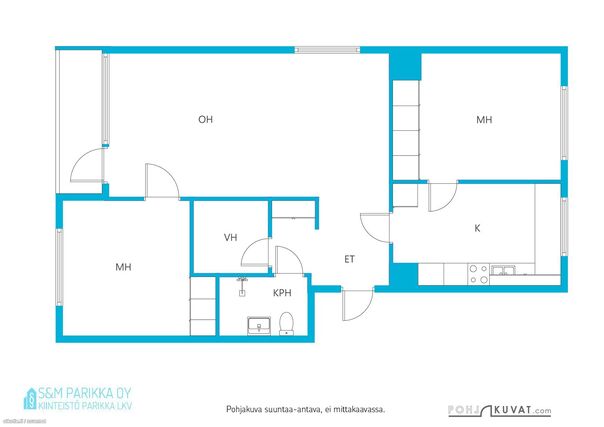 Rental Kouvola Inkeroinen 3 rooms