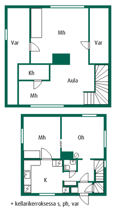 Rental Varkaus Könönpelto 3 rooms