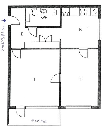 Rental Kuopio Keskusta 2 rooms