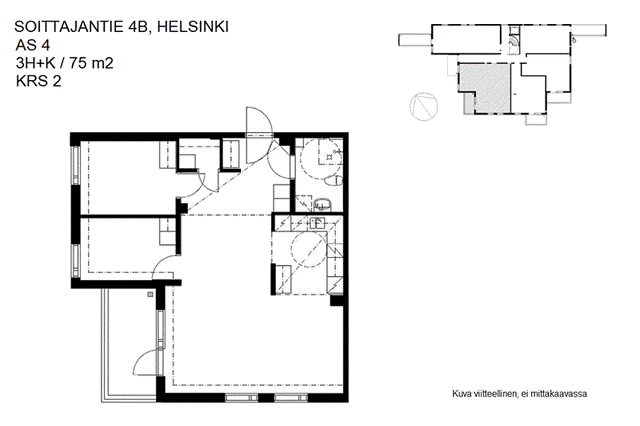 Rental Helsinki Kannelmäki 3 rooms