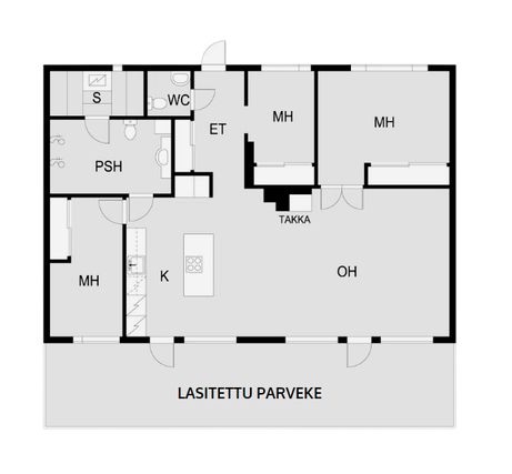 Vuokra-asunto Espoo Laaksolahti 4 huonetta Asunto on yhtiön parhaalla paikalla! Upeat puistonäkymät