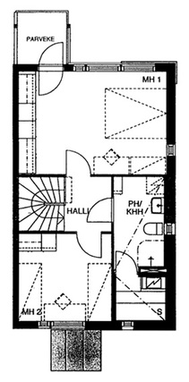 Right of occupancy apartment Kirkkonummi Masala 3 rooms