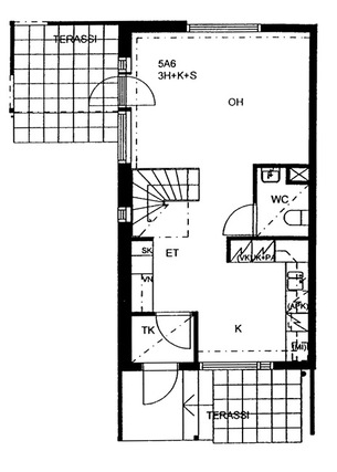 Right of occupancy apartment Helsinki Kivikko 3 rooms