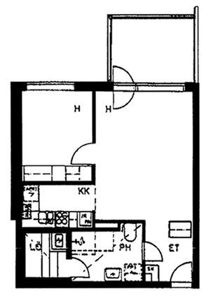 Rental Tuusula  2 rooms