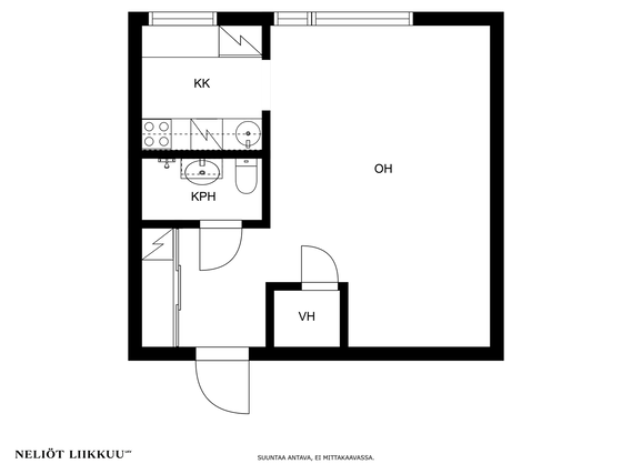 Rental Lahti Mukkula 1 room